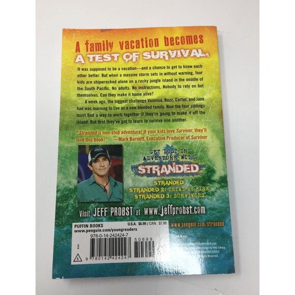 Stranded book by Jeff Probst & Christopher Tebbetts - Picture 3 of 11